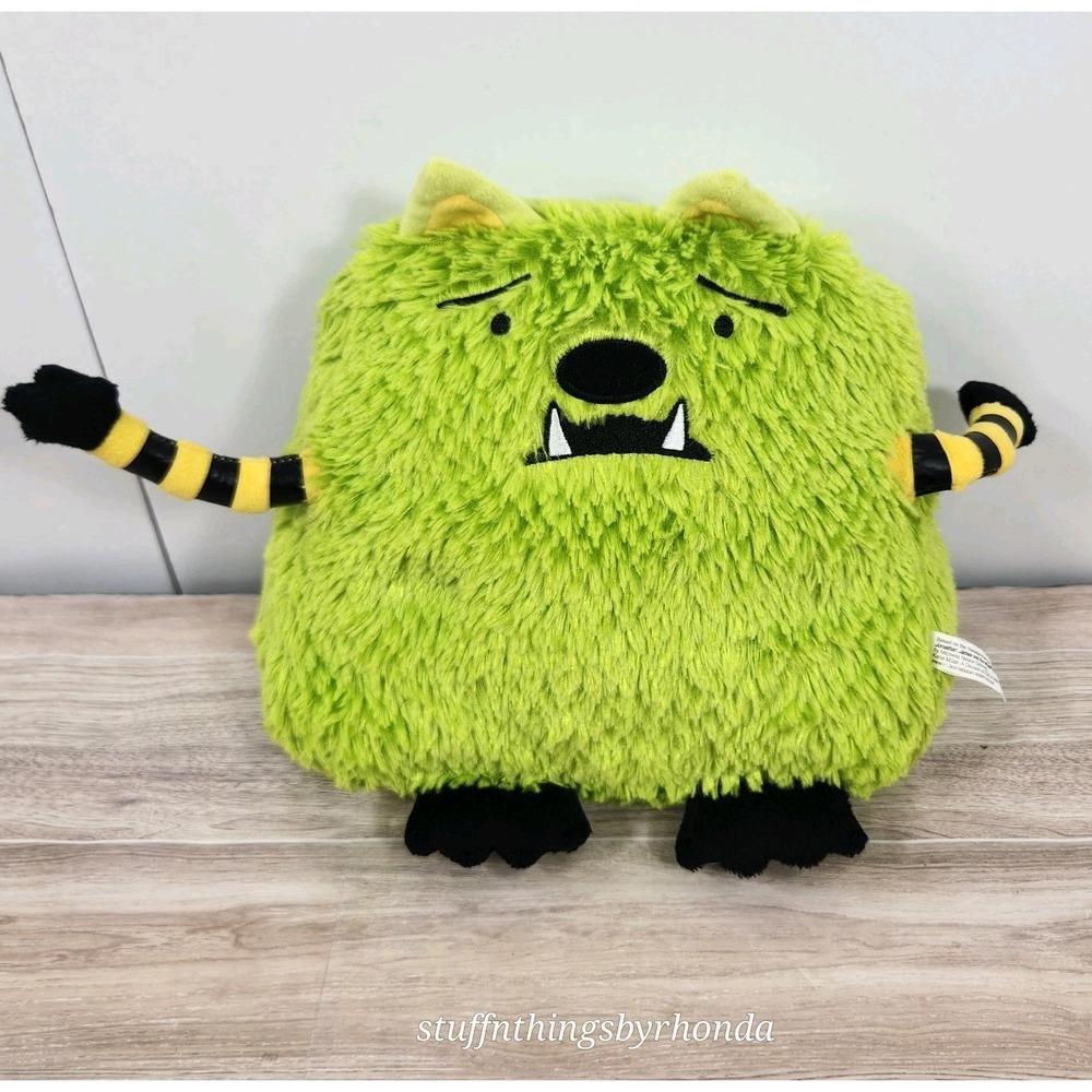 Jonathan James Whatif Monster Plush Green 9" Stuffed Animal Toy